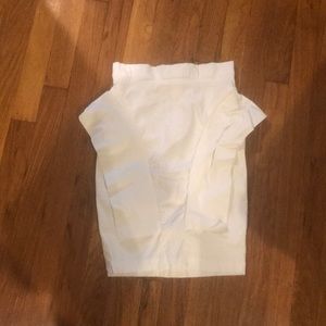 White skirt with style